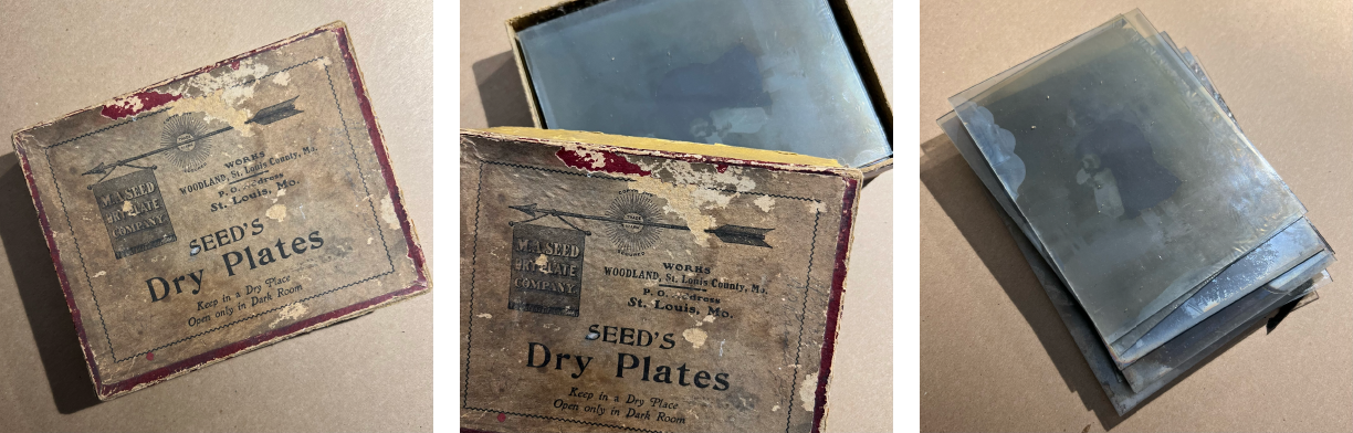 box and plates - dry plates